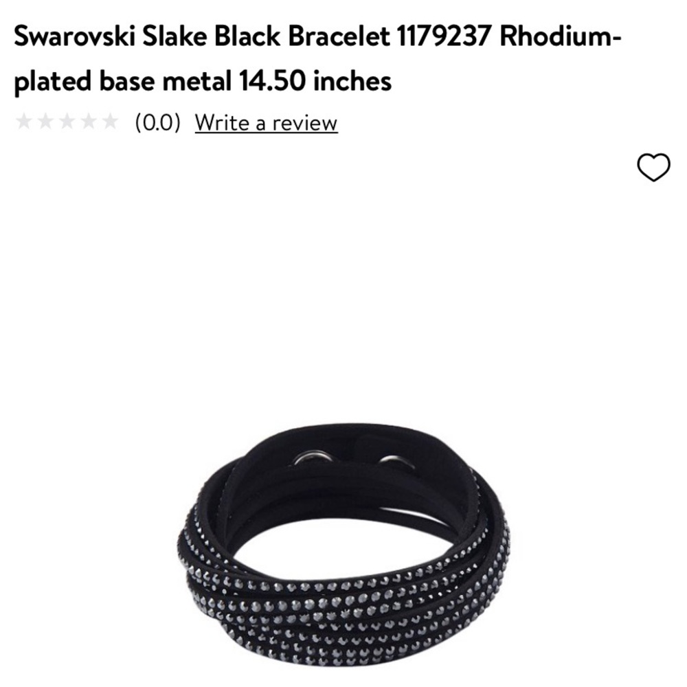 Swarovski Slake Black Bracelet